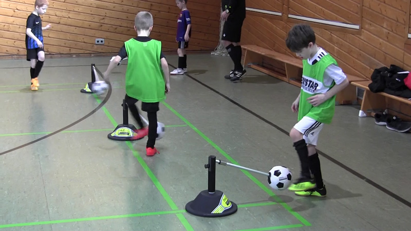 Techniktraining bei den Kickers - die Kickers gehen neue Wege