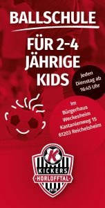 Kickers Ballschule startet am 22.10.2019